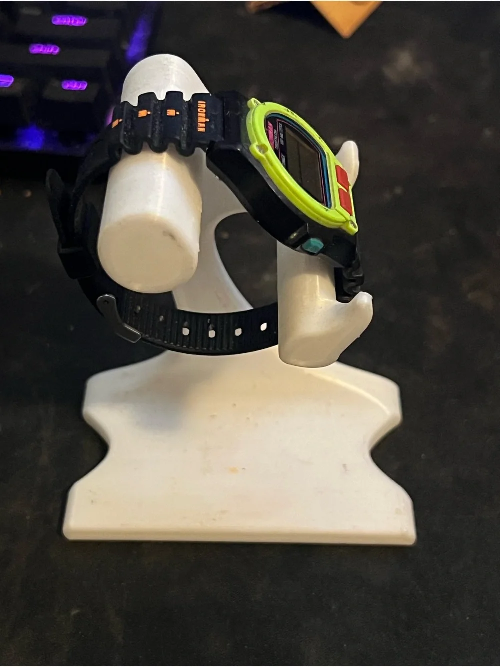 Vintage 90s Timex Ironman Triathlon 8-Lap Watch – Neon Lime Green & Black